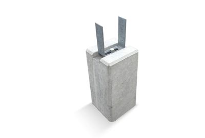 Betonpoer 23 x 23 x 45 cm – met Verstelbare Beugel