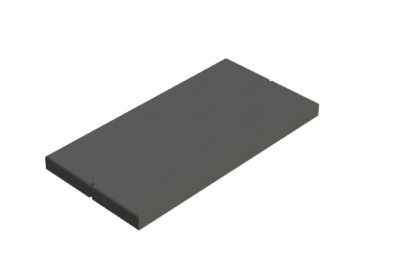 Betonplaat / Industrieplaat SV 200x100x12cm - 13 Ton aslast - Antraciet