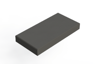 bp07p0021 - Betonplaat Simvlak ZH - Wap. D6 - 100X50X12 - ANTRACIET