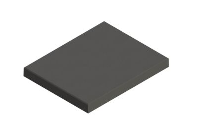 bp07p0112 - Betonplaat Simvlak ZH - Wap. E6 - 125X100X12 - ANTRACIET
