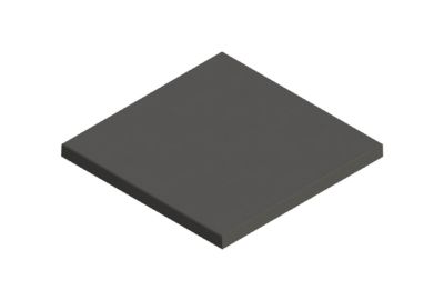 bp07p0456 - Betonplaat Simvlak ZH - Wap. E6 - 200X200X12 - ANTRACIET