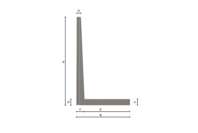 Betonnen Keerwand TB 300x400x165cm