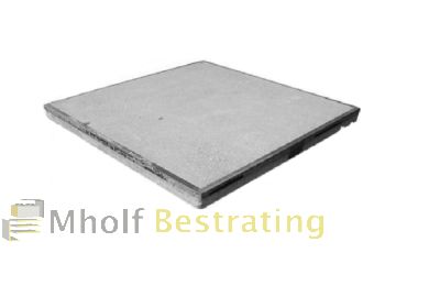 betonplaat - Industrieplaat met hoeklijn 200x200 cm