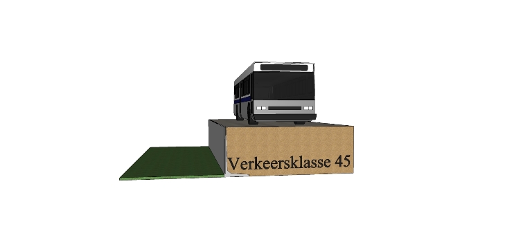 keerwand verkeersklaase 45